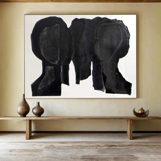 Poised Large Abstract Wall Decor for Hallway & Bar LargeART1780