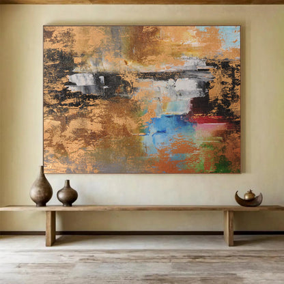 Massive Custom Abstract Wall Decor for Museum DKH019