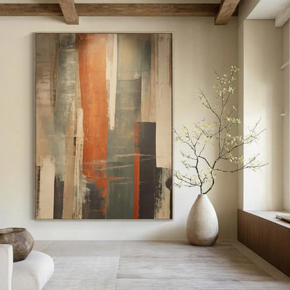 Stardust Mosaic: Hand - Painted Custom Abstract Gem for Hallway and Bar DTP113