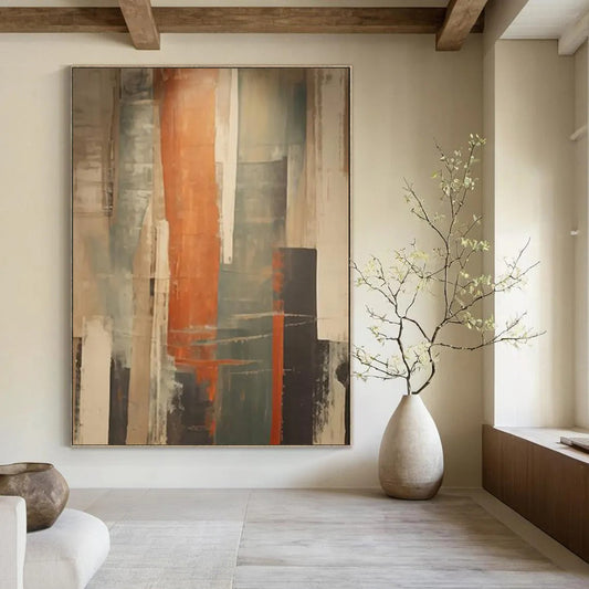 Stardust Mosaic: Hand - Painted Custom Abstract Gem for Hallway and Bar DTP113