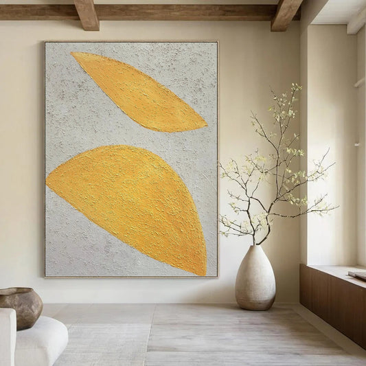Breathtaking Custom - Rendered Textured Canvas Abstract for Hotel Suite & Entryway DKH1074