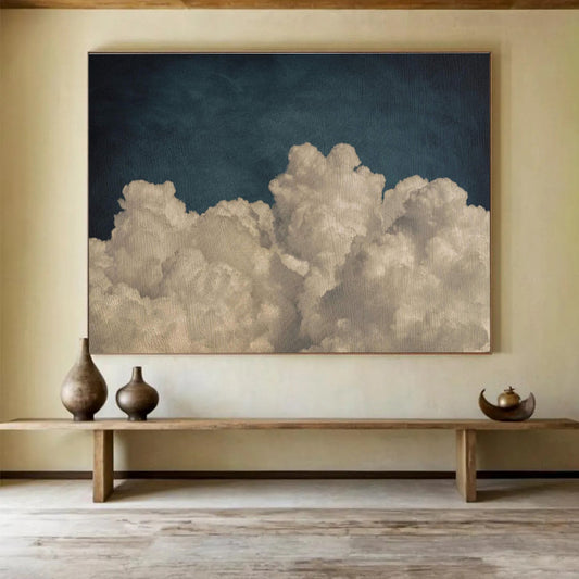 Custom Hand-Painted Abstract Painting for Office & Entryway DKH124