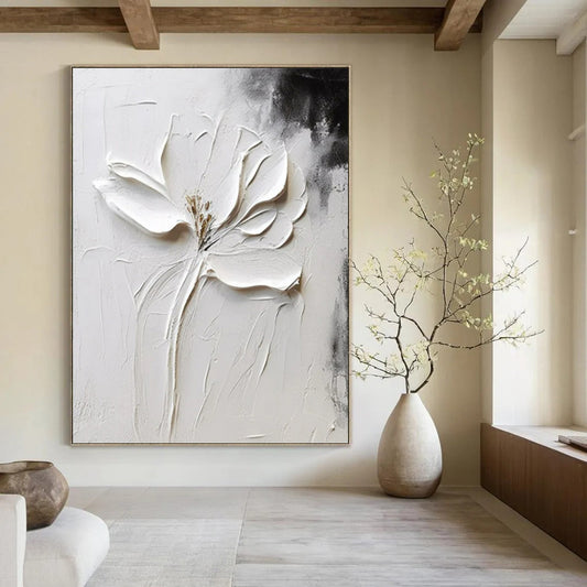 Massive-Scale Hand-Painted Abstract Canvases for Bar & Event Space LargeART2217