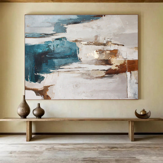 Enormous Textured Abstract Painting for Bedroom & Hallway DKH520
