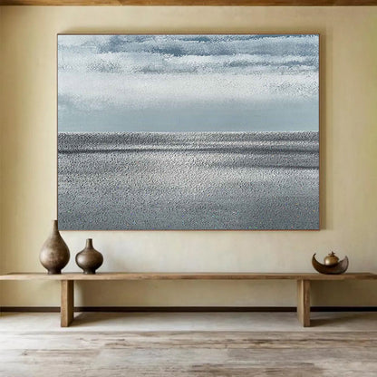Grand Hand - Painted Textured Abstract Canvas for Focal Decor Statements DKH749