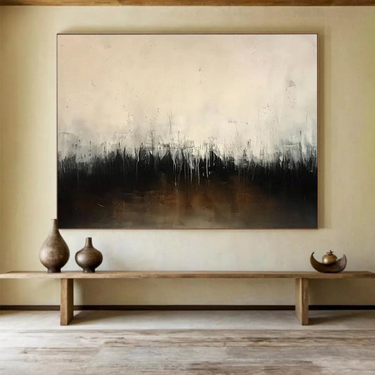 Bespoke Large - Format Abstract Painting for Dance School DKH048