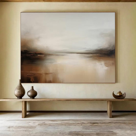 “Abstract Odyssey” Oversized Abstract Mural for Hallway & Office DKH321