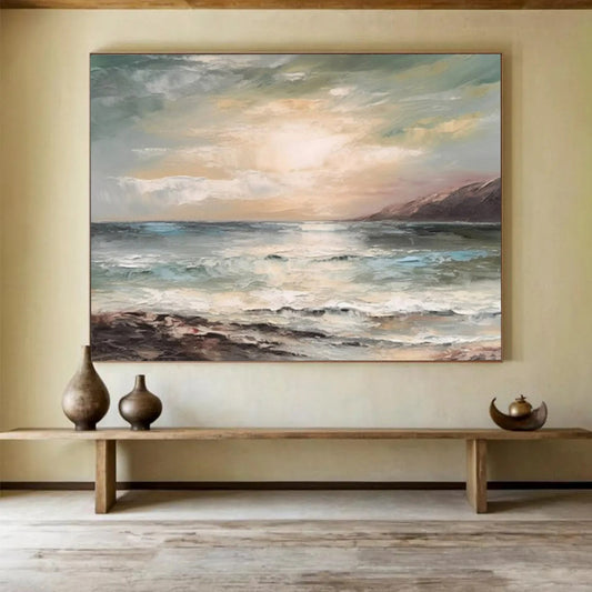 Vast Abstract Mural for Entryway & Hotel Lobby LargeART1546