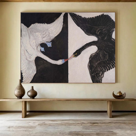 Hand-Painted Bespoke Wall Art for Bedroom & Dining Room DKH125