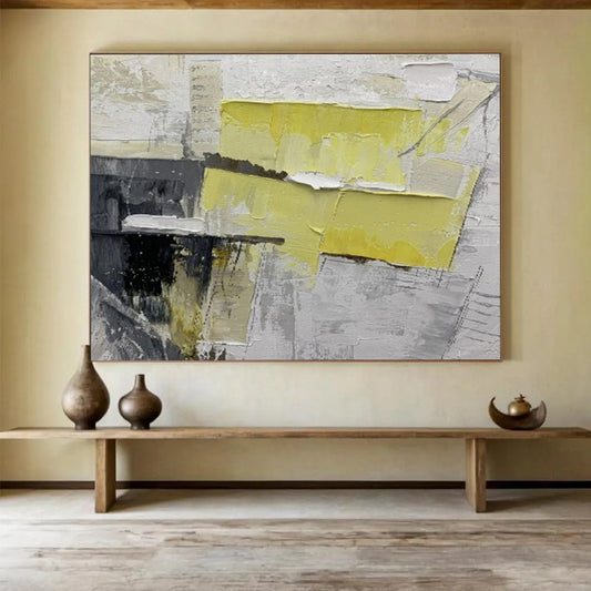 Giant Hand - Painted Textured Abstract Wall Mural for Entryway & Bedroom DKH595
