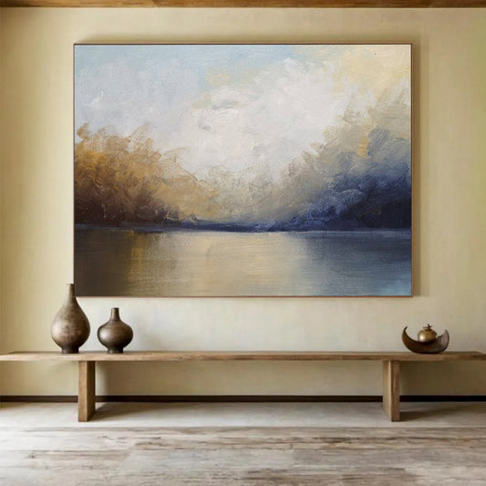 Misty Lake at Dusk - Serene Bedroom Escape DLZ041