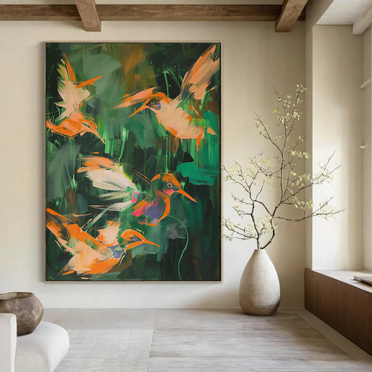 Serene & Calming Abstract Canvas Art for Office & Hallway LargeART2026