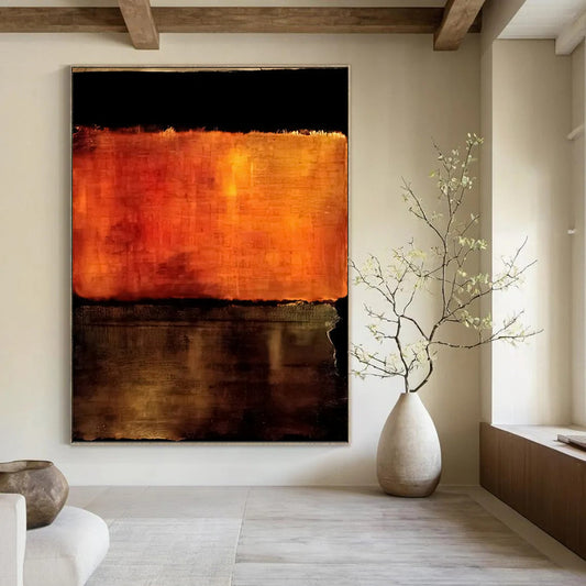 Grand - Scale Vertical Hand - Painted Textured Custom Abstract Symphony (with Holographic Textures) for Entryway and Bedroom DKH1612