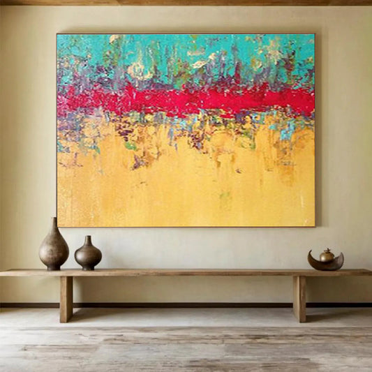 Colossal Abstract Wall Art for Entryway & Dining Room DKH403