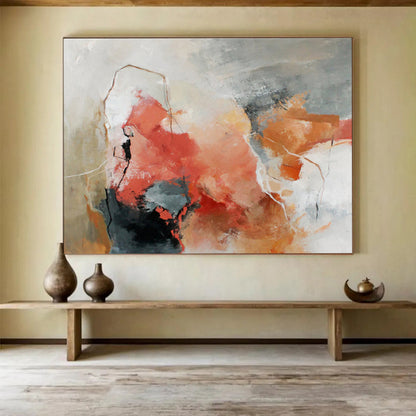 Immense Textured Abstract Wall Decor for Bar & Dining Room DKH515