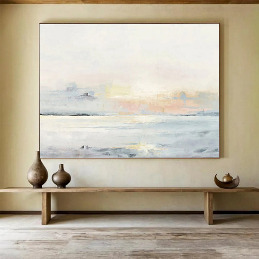 Monumental Abstract Canvas for Dining & Office DKH406