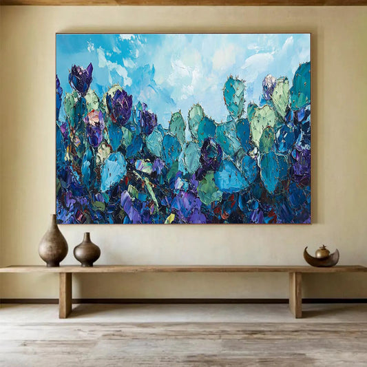 Unique Original Oversized Textured Handmade Abstract Painting for Decorative Innovation DKH827