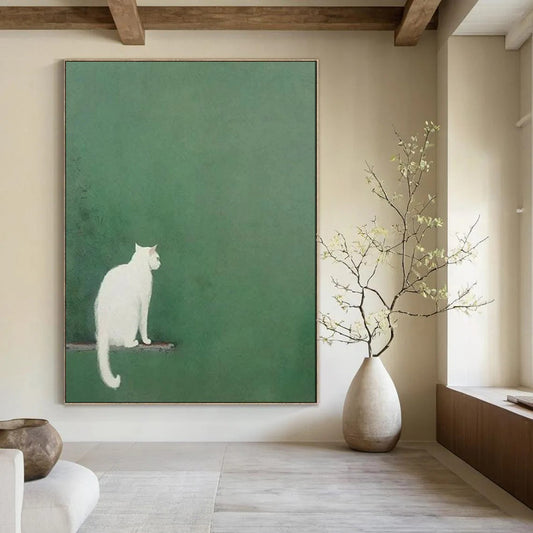 Hand-Painted Personalized Abstract Painting for Bedroom & Hallway LargeART1937