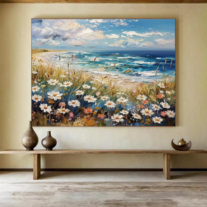 “ Spatial Symphony” Large - Scale Abstract Canvas for Living Room & Bedroom DKH255