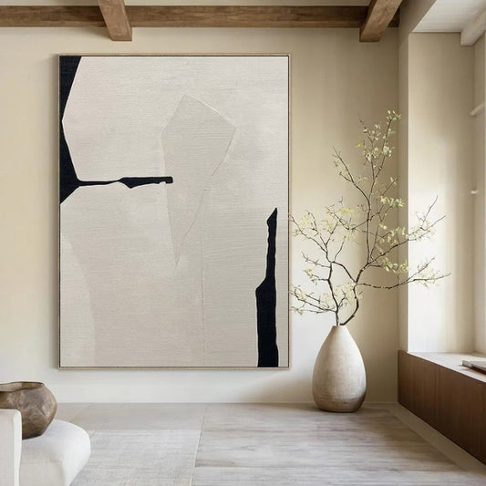 Huge-Scale Hand-Painted Abstract Art for Bedroom & Balcony Retreat LargeART2248