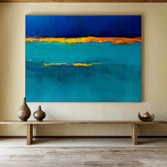 Monumental Abstract Canvas for Office & Dining Area DKH396