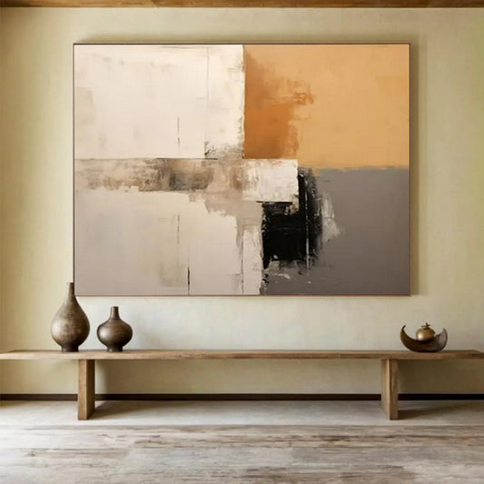 Immersive Giant Abstract Painting for Bedroom & Dining Room LargeART1573