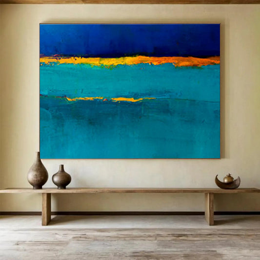 Massive - Scale Abstract Mural for Bar & Entryway DKH383