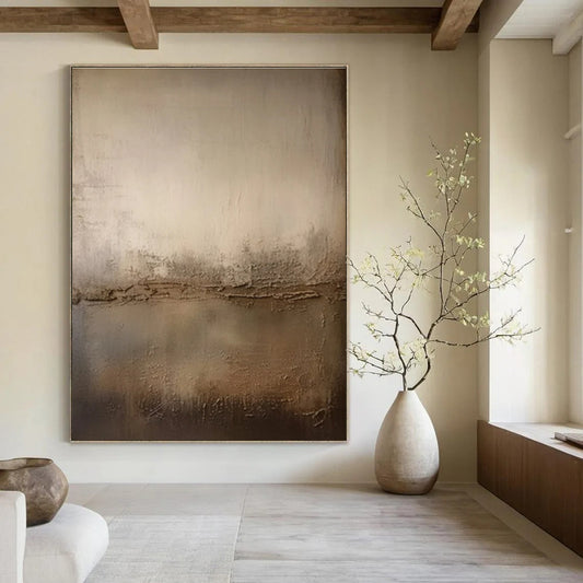 Hand-Painted Bespoke Abstract Art for Dining Room & Hotel LargeART1467