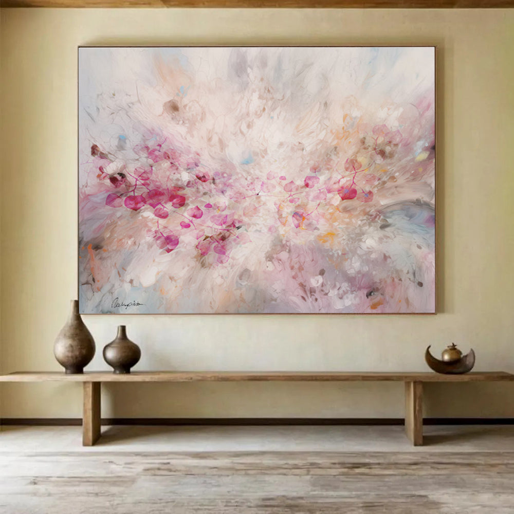 Large - Sized Textured Abstract Art for Bar & Entryway DKH533