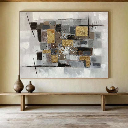 “Graceful Mysteries” Colossal Abstract Wall Art for Bedroom & Hallway DKH353