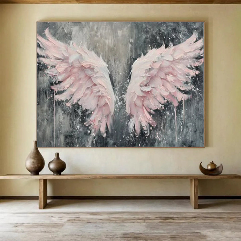 Alluring Oversized Abstract Painting for Hotel Lobby & Hallway LargeART1618