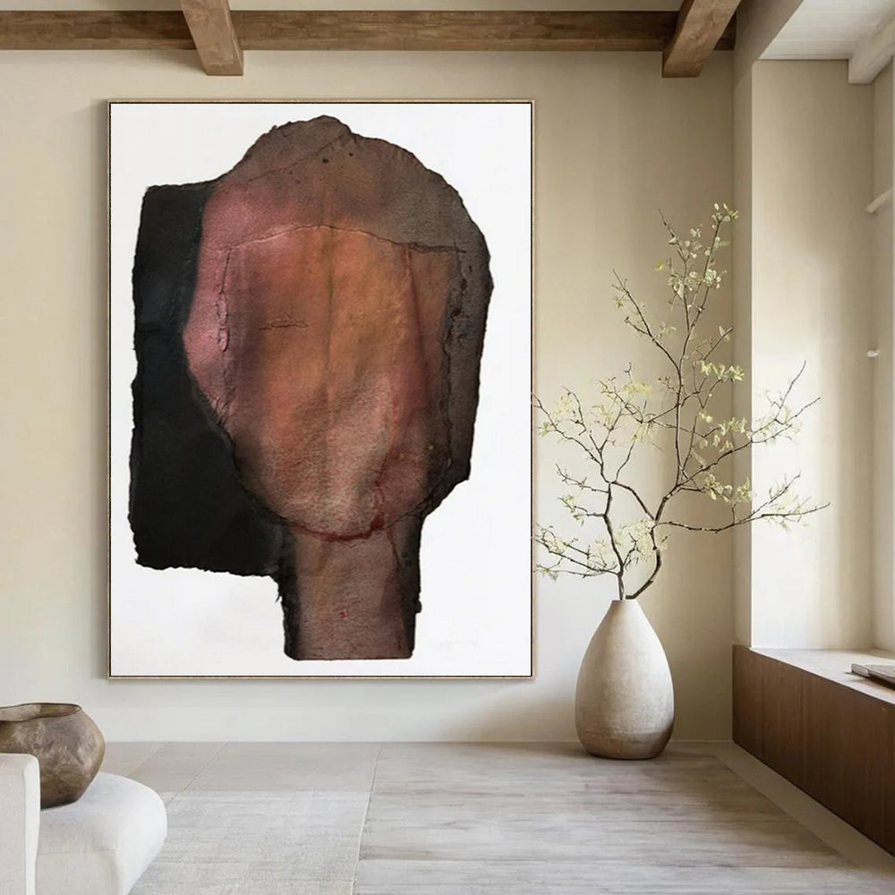 Enormous-Sized Hand-Painted Abstract Wall Installation for Living Room & Sunroom LargeART2227