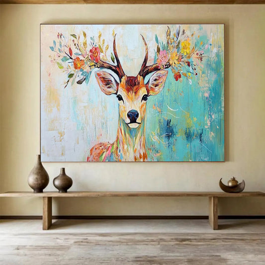Grand Original Hand - Applied Textured Abstract Canvas for Focal Decor Elements DKH803