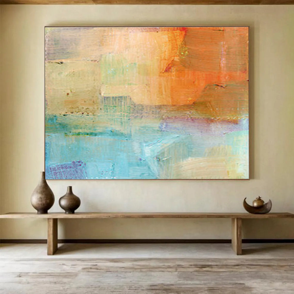Oversized Abstract Canvas for Living & Hallway DKH401