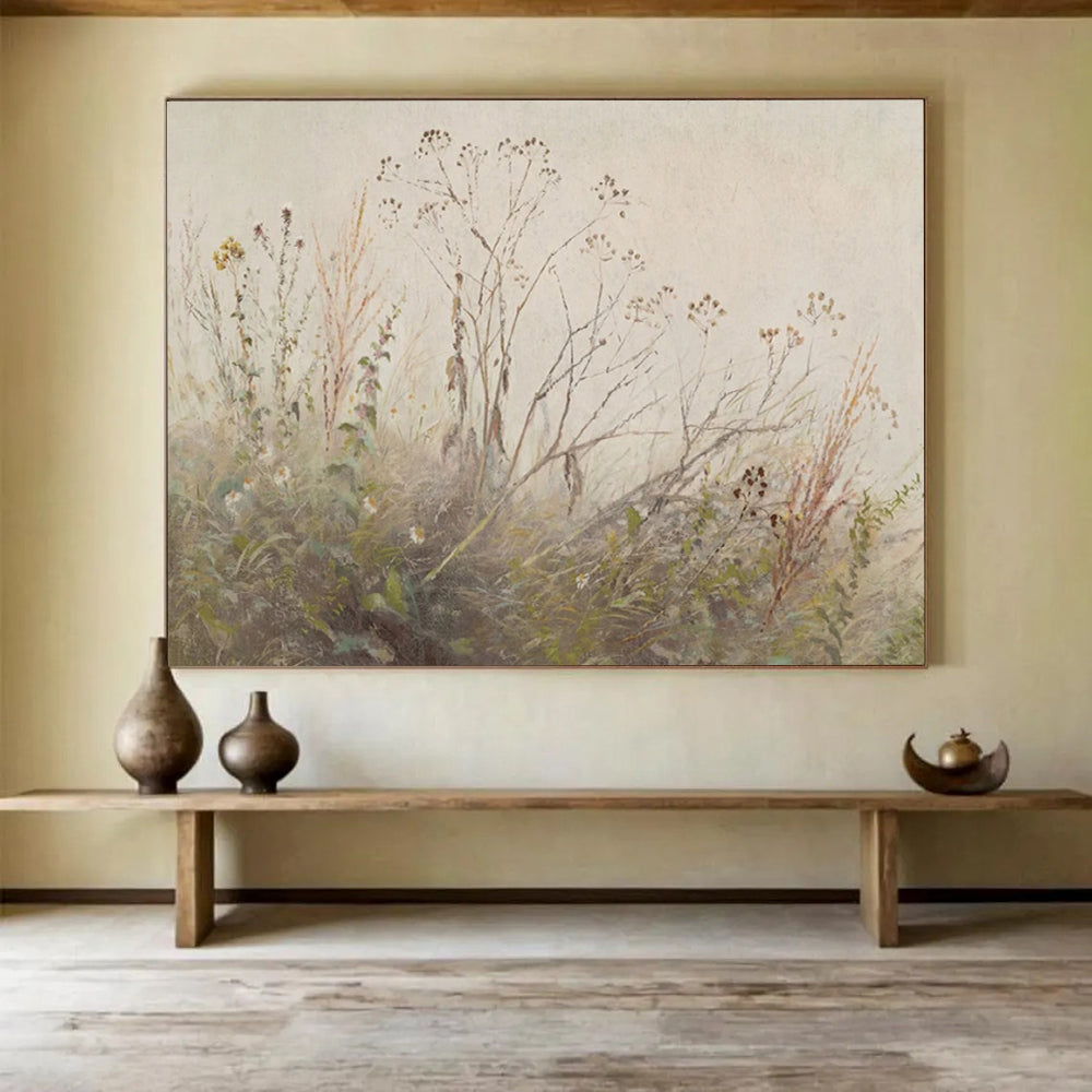 Massive Hand-Painted Abstract Wall Art for Bar & Hotel Lobby LargeART1487