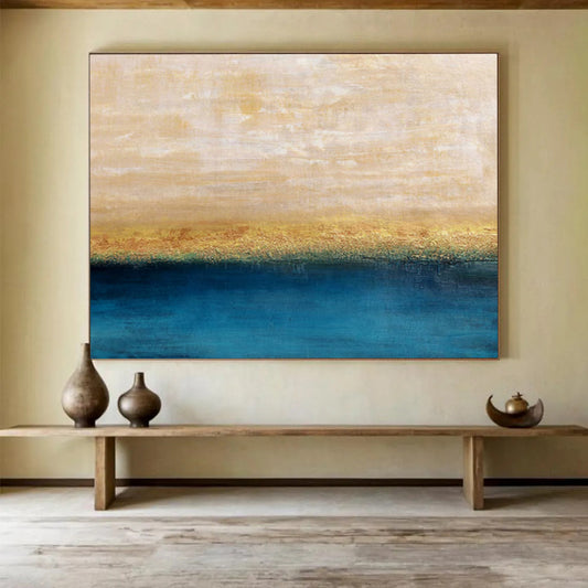 Large - Scale Personalized Abstract Mural for Community Center DKH017
