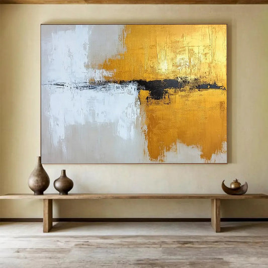 Mid - Century Modern Retro Abstract Wall Art for Office & Dining Room LargeART1803