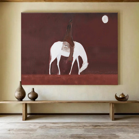 Vast Hand - Crafted Textured Abstract Canvas for Decorative Impact DKH732