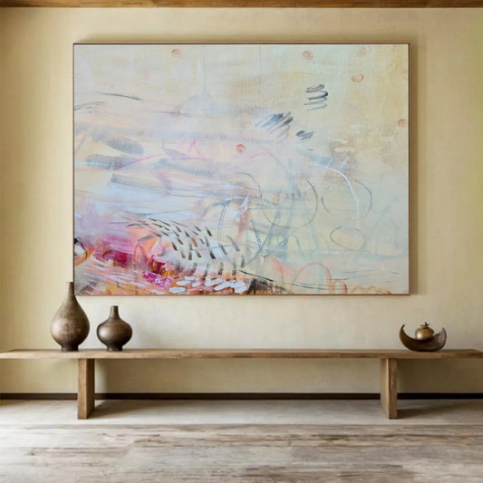 Custom Abstract Wall Decor for Office & Entryway DKH066