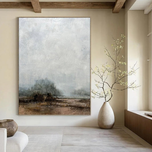 Massive - Extent Hand - Painted Textured Custom Abstract Epic, for Office and Bar DKH1510