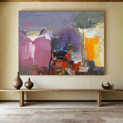 Striking Giant Abstract Artwork for Living Room & Hotel Lobby LargeART1622