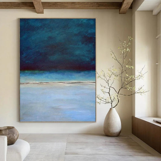 Relaxing Textured Abstract Wall Art for Bedroom & Hallway DKH0938