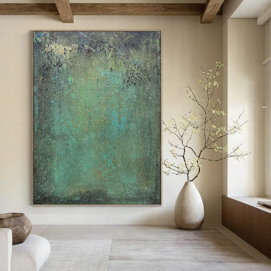 Colossal Hand - Painted Textured Abstract Painting for Living Room & Hotel Lobby DKH1192