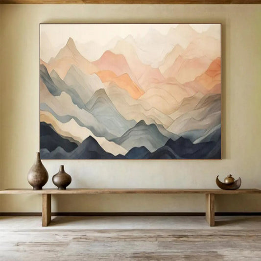 Elegant Large Abstract Wall Decor for Hallway & Bar LargeART1696