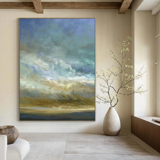 Modern Textured Abstract Canvas for Office & Living Room DKH0953