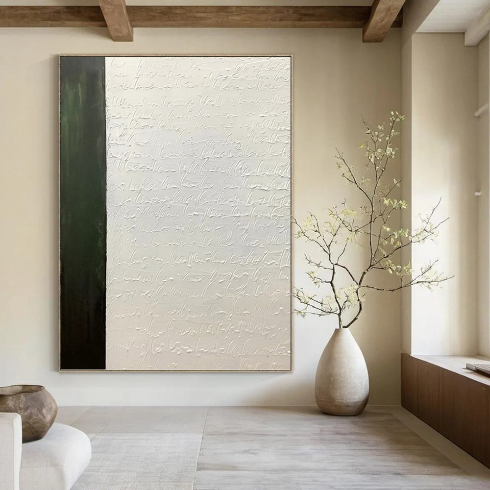 Immense Hand - Painted Textured Abstract Artwork for Hallway & Bar DKH1181