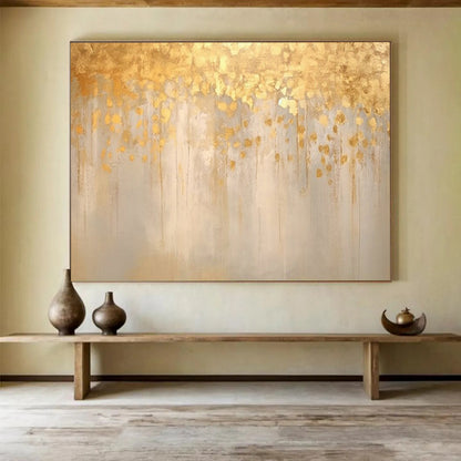 Colossal Hand-Painted Abstract Wall Art for Office & Hotel Lobby LargeART1535