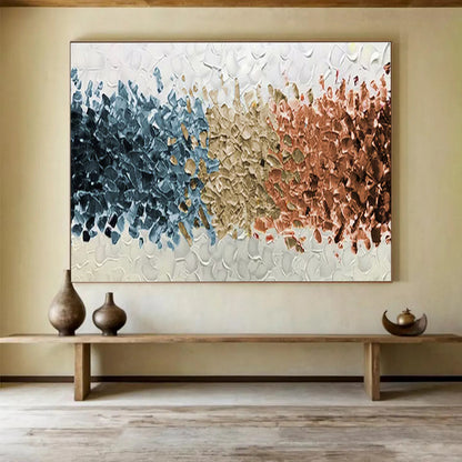 Colossal Hand - Painted Textured Abstract Wall Decor for Visual Dominance DKH691