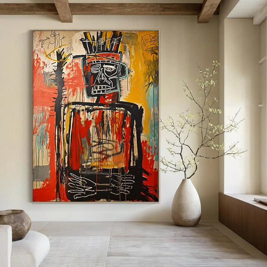 Golden Enigma: Titanic - Scale Hand - Painted Textured Custom Abstract Artwork for Bar and Entryway DTP108