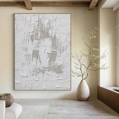 Exquisite Hand - Painted Textured Abstract on Canvas for Bedroom & Hallway DKH1063